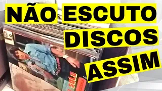 AINDA TEM MUITO DISCO DE VINIL PARA LIMPAR - UM LOTE DE DISCOS USADOS E A LIMPEZA DAS MÍDIAS