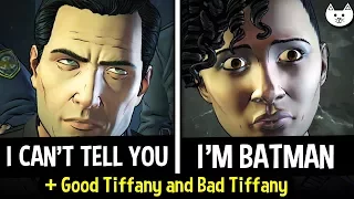 I CAN'T TELL YOU vs I'M BATMAN + Good VS Bad Tiffany - The Enemy Within Episode 3 Gameplay Choices