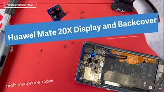 Huawei Mate 20X Display and Backcover Change #huawei