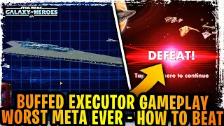 One of the Worst Things to Happen in SWGoH - Executor Buffed Gameplay - How To Beat Executor