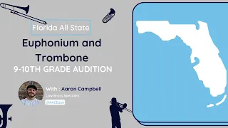 Florida All State Band 2022 Audition - 9th & 10th Grade Trombone and Euphonium
