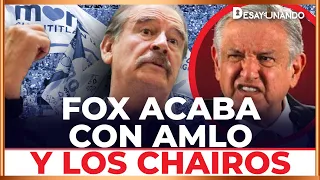 🚨 "AMLO es un ENGAÑA CHAIROS": VICENTE FOX DESTROZA a la 4T "son un P3LIGR0" I #LoMejorDeAtypical