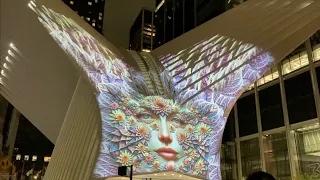 Illumination Light Show x World Trade Center New York City - First Ever Oculus Building Light Show