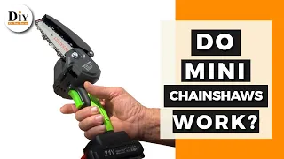 Mini Chainsaw Review:  Do Mini Chainsaws Work?