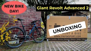 UNBOXING! Giant Revolt Advanced 2 | 2022 | Starry Night | Gravel & Bikepacking Bike