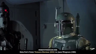 Boba Fett's Voice: Temuera Morrison (2004) vs. Jason Wingreen (1980)