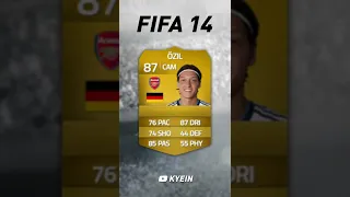 Mesut Özil - FIFA Evolution (FIFA 10 - FIFA 22)