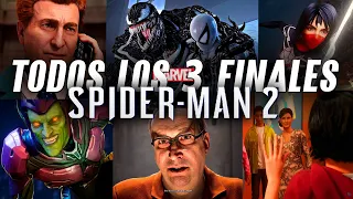 Todos Los 3 Finales Spiderman 2 Español Latino ( Final Verdadero, Final Secreto, Final Poscreditos)