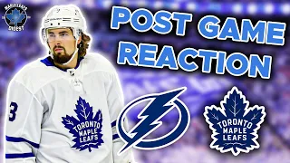 Leafs vs Lightning LIVE POST GAME - 2022 PLAYOFFS - ROUND 1, GAME 4 REACTION