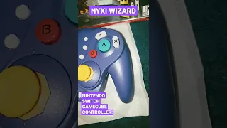 Nintendo Switch Gamecube style #controller  , "Nyxi Wizard" impression #nintendo #gamecube #gaming