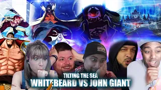 Whitebeard vs John Giant ! Tilts the Sea ! Reaction Mashup