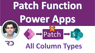 Power Apps Patch function with SharePoint Columns