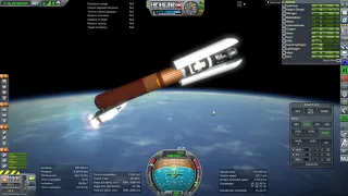 KSP - Realism Overhaul Sandbox - Shuttle-Derived Lifter with Engine Mouse