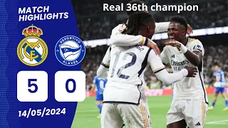 Real Madrid vs Deportivo Alavés (5-0) Hіghlіghts:  | Resumen LaLiga