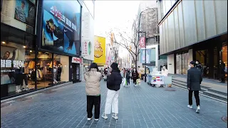 【4K】Seoul Walk - Myeongdong to Jonggak (Jan.2021) (EP.71)