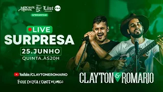 Clayton e Romário - Live Surpresa