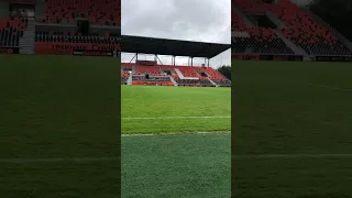 Visite du stade Lavallois