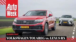 Volkswagen Touareg 3.0 V6 e-Hybrid vs. Lexus RX 450h+ - AutoWeek Dubbeltest