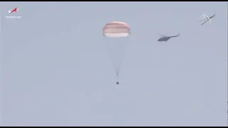 Touchdown! Soyuz MS-17 crew safely lands in Kazakhstan