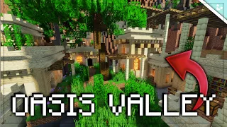 Oasis Valley | Minecraft Build Time-Lapse