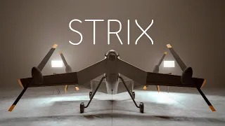 BAE Unveils the STRIX - a Fascinating Tail Sitting X-wing VTOL UAV