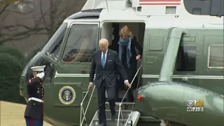 Heavy traffic expected as Biden visits Baltimore