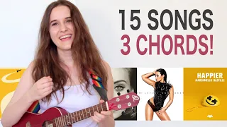 15 SONGS WITH 3 CHORDS ON UKULELE