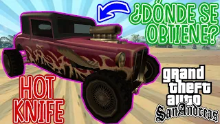 Cómo Obtener el Coche Hotknife en GTA San Andreas