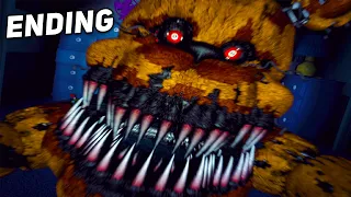 Finally Beating FNAF 4 - Night 5 (ENDING)