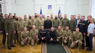 Володимира Зеленського з нагоди першої річниці звільнення Чернігівської області 03.04.2023