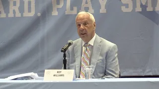 Roy Williams Retirement Press Conference