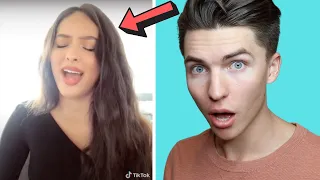 VOCAL COACH Justin Reacts to Faouzia's EMOTIONAL TIK TOK Covers