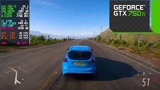 GTX 750 TI - FORZA HORIZON 5 - 1080P | I7 4790