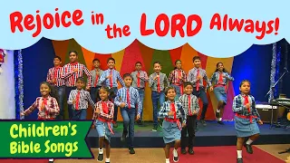 Rejoice in the lord always and again I say rejoice | BF KIDS | Bible songs kids | Action bible songs