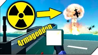 РАКЕТНИЦА Armageddon С ЯДЕРНЫМ ЗАРЯДОМ - Игра Ravenfield. Битва солдатиков.