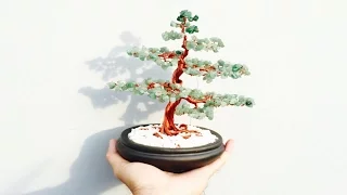 [Bonsai Handmade]How To Make a Bonsai Tree With Copper Wire
