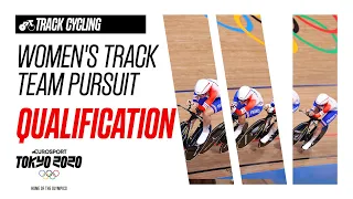 Women's track team pursuit - Track Cycling | Qualification Highlights | Olympic Games - Tokyo 2020