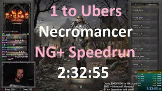 1 to Ubers Necro! NG+ Speedrun! - Diablo 2 Resurrected