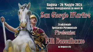 RAGUSA - San GIORGIO MARTIRE 2024 - F.lli VACCALLUZZO (Night Show)