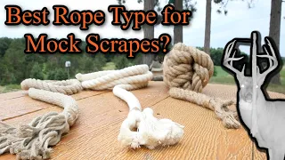 What Rope is Best for Making Deer Mock Scrapes?