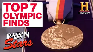 Pawn Stars: TOP 7 OLYMPIC ITEMS | History