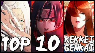 Top 10 Kekkei Genkai In Naruto Shippuden