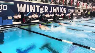 Marshall Odom - Speedo Winter Jr Nationals Finals - 100 Fly - 47.82