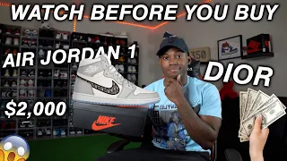 Air Jordan 1 Dior OG High + Low Release Details! $2,000 Retail Price *How To Cop*