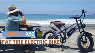 "EBIKE under $900, Jansno X50 Electric Bike 20" x 4.0 Fat Tires