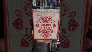 Ocean's Eleven, Ocean's Twelve,  and Ocean's Thirteen 4K Ultra HD Steelbooks