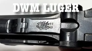 DWM Luger 1908 Pattern Pistol Carbine - All Matching Serial Numbers - 9mm Luger