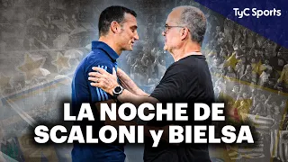 ARGENTINA vs URUGUAY: ASÍ VIVIERON EL PARTIDO LIONEL SCALONI y MARCELO BIELSA EN LA BOMBONERA 🔥