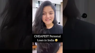 India's CHEAPEST Personal Loan (ZERO Interest) 🤯🤯