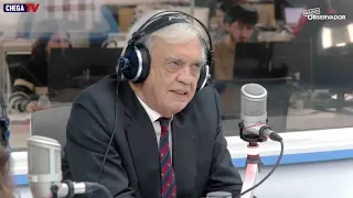 Diogo Pacheco de Amorim em entrevista na rádio OBSERVADOR